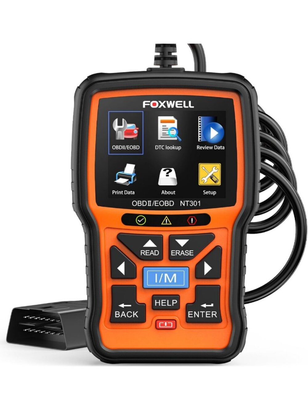 Professional OBD2 Scanner with Live Data - Diagnostic Code Reader for Check